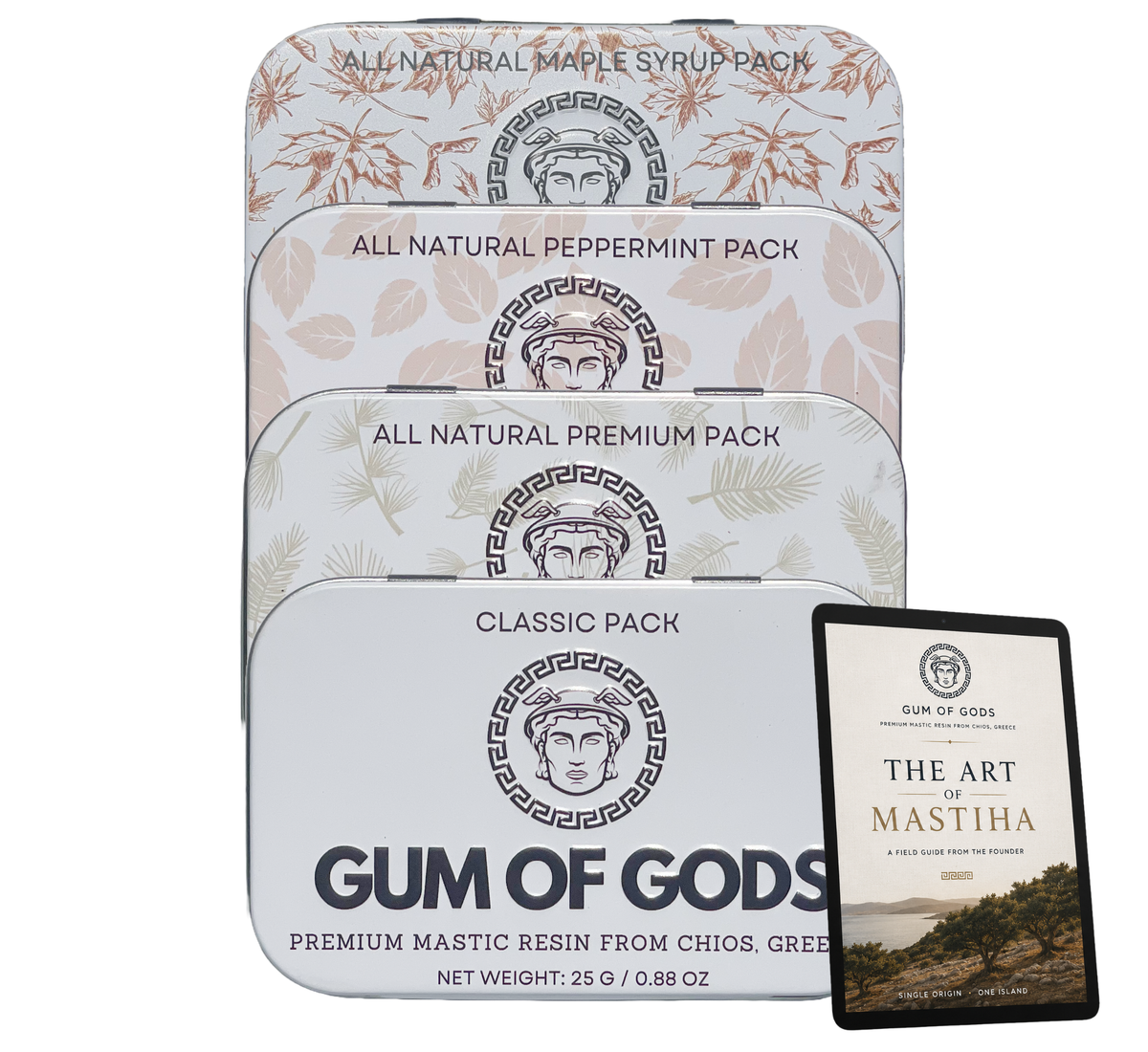 Mastic Gum Bundle - 4, 8, or 12 Month Supply