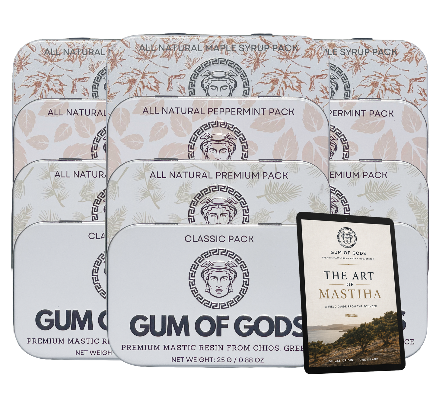 Mastic Gum Bundle - 4, 8, or 12 Month Supply