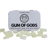 Gum of Gods Classic Pack tin with Chios mastic tears